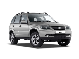 Lada Niva Цвет: Средний серо-зеленый "Кварц"