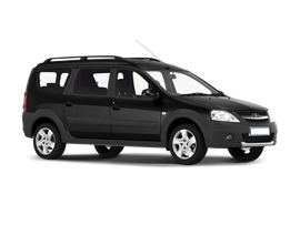 Lada Largus Cross 7 мест Цвет: Черный Черная жемчужина