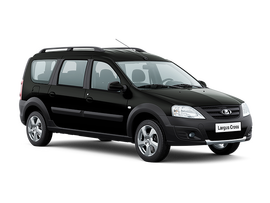 Lada Largus Cross CNG Цвет: Черный "Черная жемчужина"
