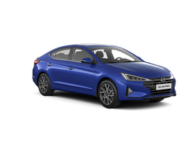 Hyundai Elantra Цвет: Синий (Intense Blue)