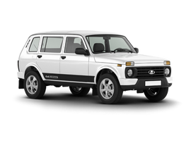 Lada Urban 5 дв. Цвет: Белый Белое облако