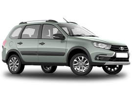 Lada Granta Cross Цвет: Серебристый Рислинг (металлик)