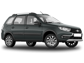 Lada Granta Cross Цвет: Серебристо-темно-серый Борнео (металлик)