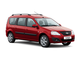 Lada Largus CNG Цвет: Красный "Огненно-красный"