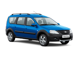 Lada Largus Cross CNG Цвет: Cеребристый темно-синий "Лазурно-синий"