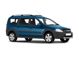 Lada Largus Cross 7 мест Цвет: Синий Дипломат